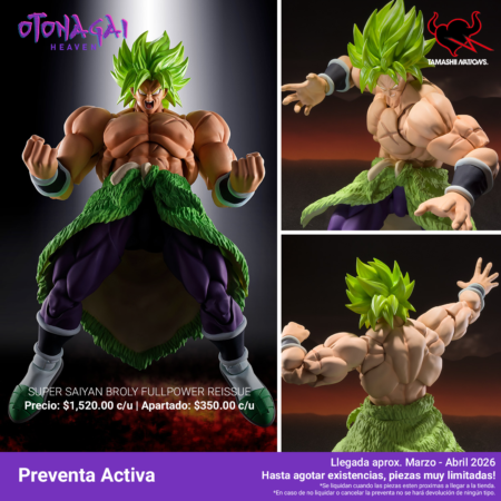 Tamashii Nations - SUPER SAIYAN BROLY FULLPOWER (Relanzamiento)